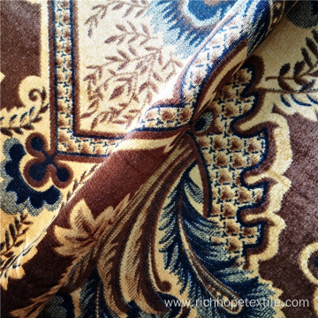 100% Polyester African Velvet Sofa Upholstery Fabric